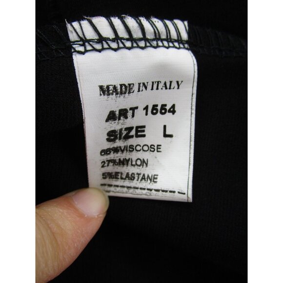 Elena Baldi Blazer Large Open Jacket Coat Career Stretch Pockets - Picture 8 of 9